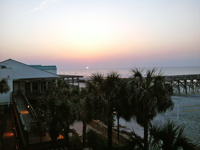 Folly Beach sunrise.