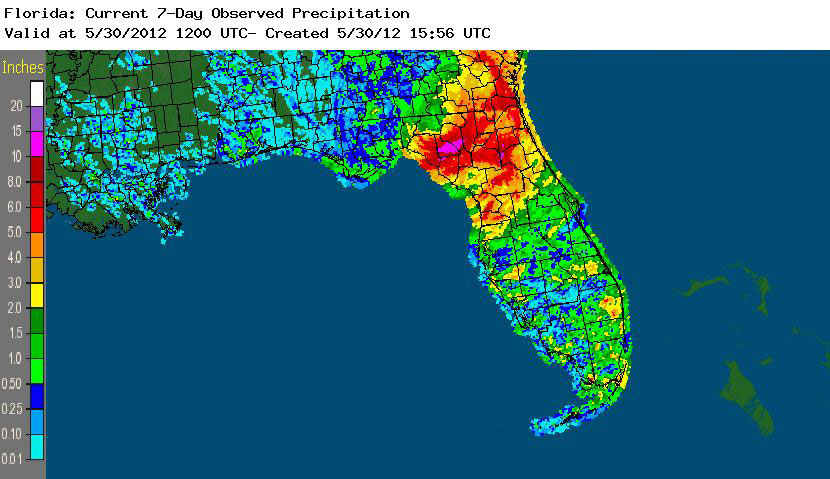 Beryl map