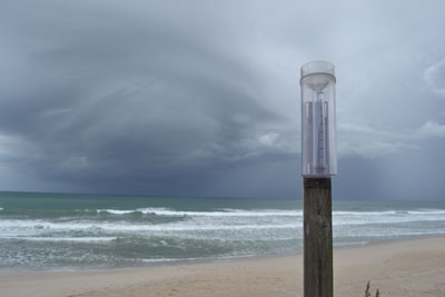 View from Brevard County prior to Isaac's passage. Credit: FL-BV-11.