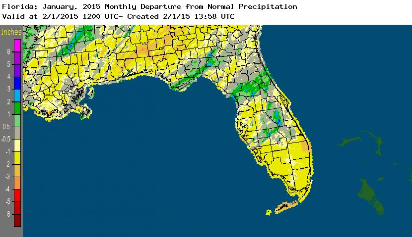 Rainfall graphic