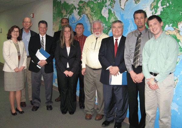 FSU administrators visit COAPS/FCC.