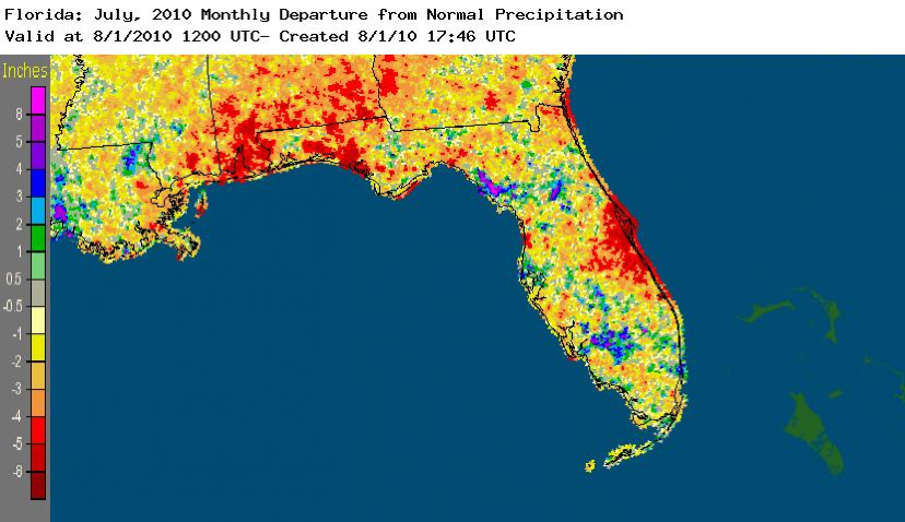 July Precipitation