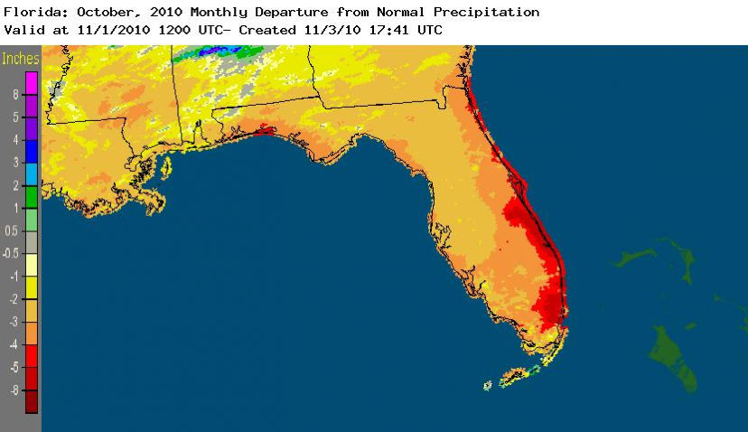 October Precipitation