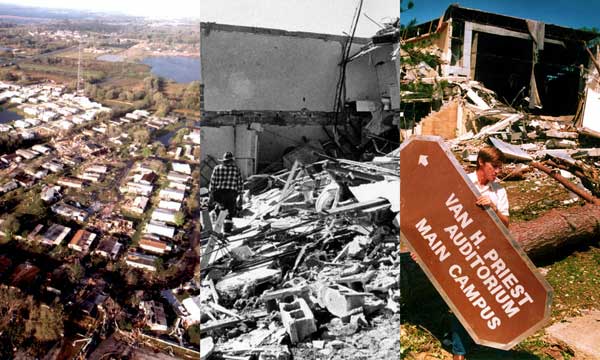 tornado collage