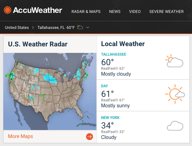 simple weather map for kids